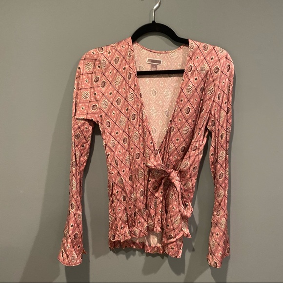 Chelsea 28 Silky Wrap Top - Picture 2 of 5